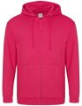 Heren Hoodie AWDis JH050 Hot Pink